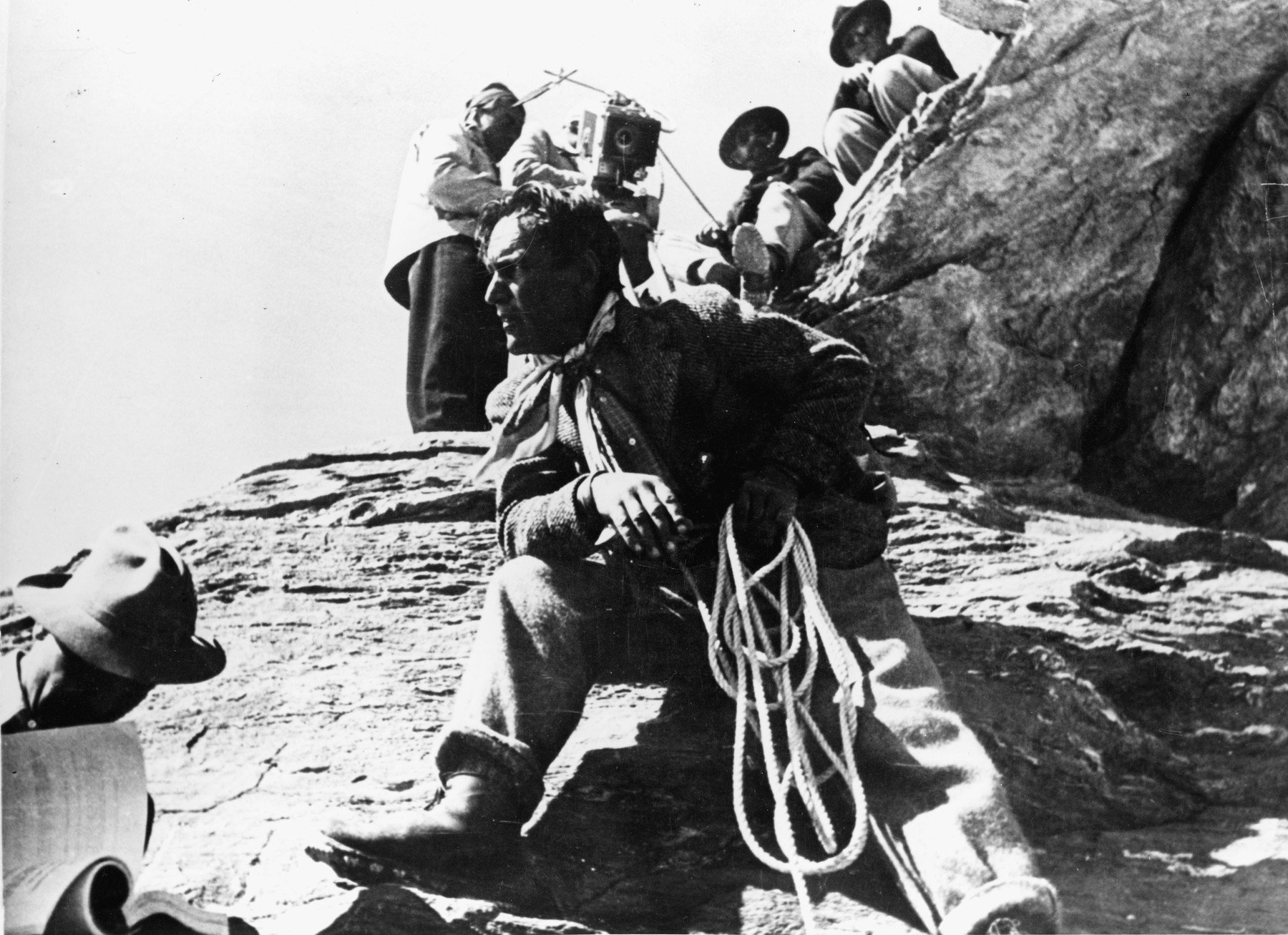 Ilustracija: Matterhorn u filmu iz 1937. 'Der Berg ruft'