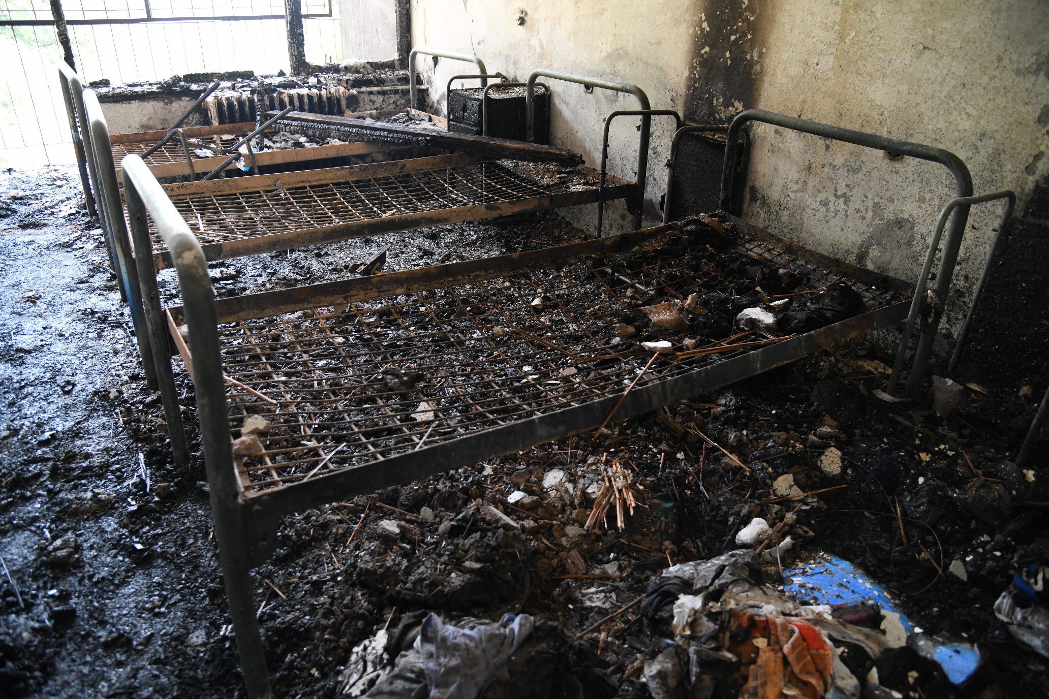 Na fotografiji: bolnička soba