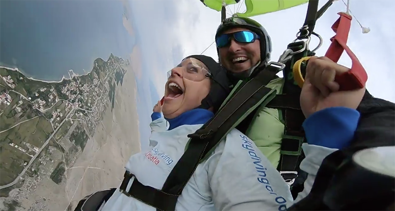 Ashley Colburn iznad Kornata