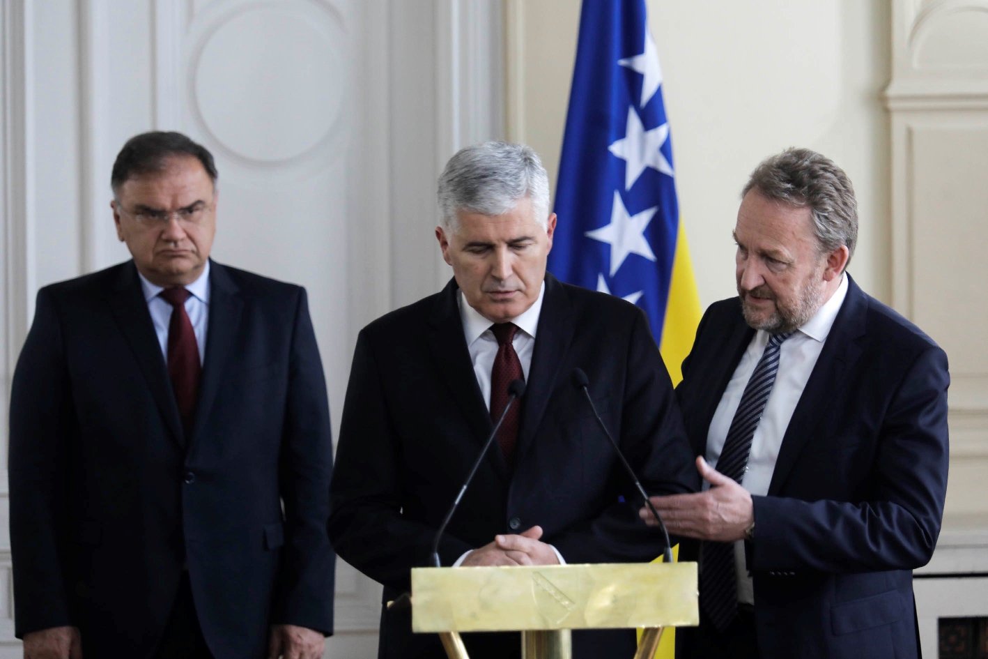 Mladen Ivanić, Dragan Čović i Bakir Izetbegović