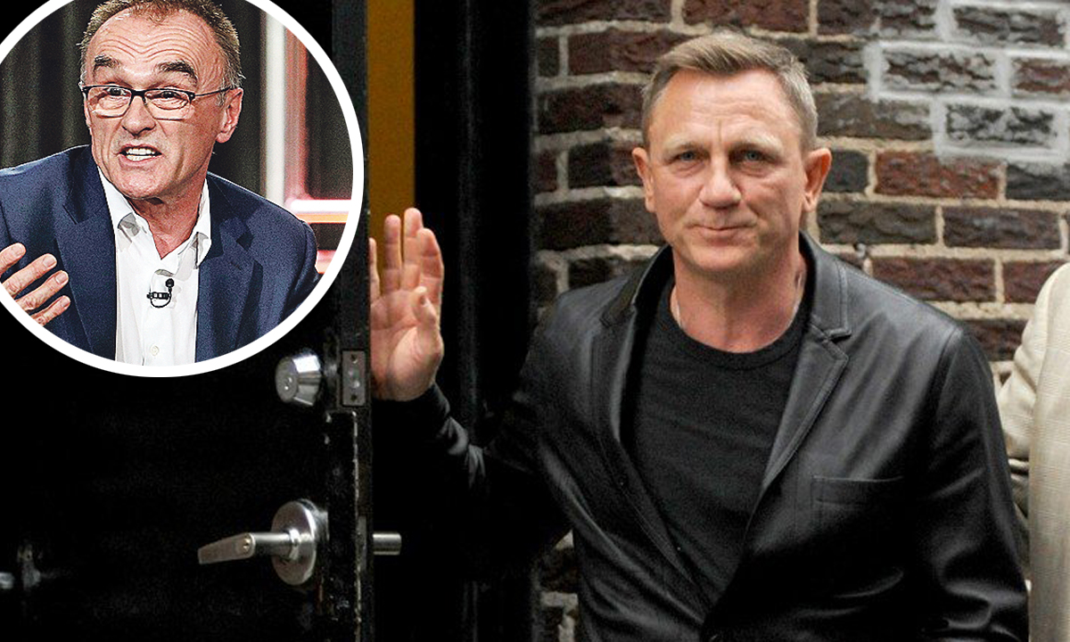 Daniel Craig i Danny Boyle (u krugu)