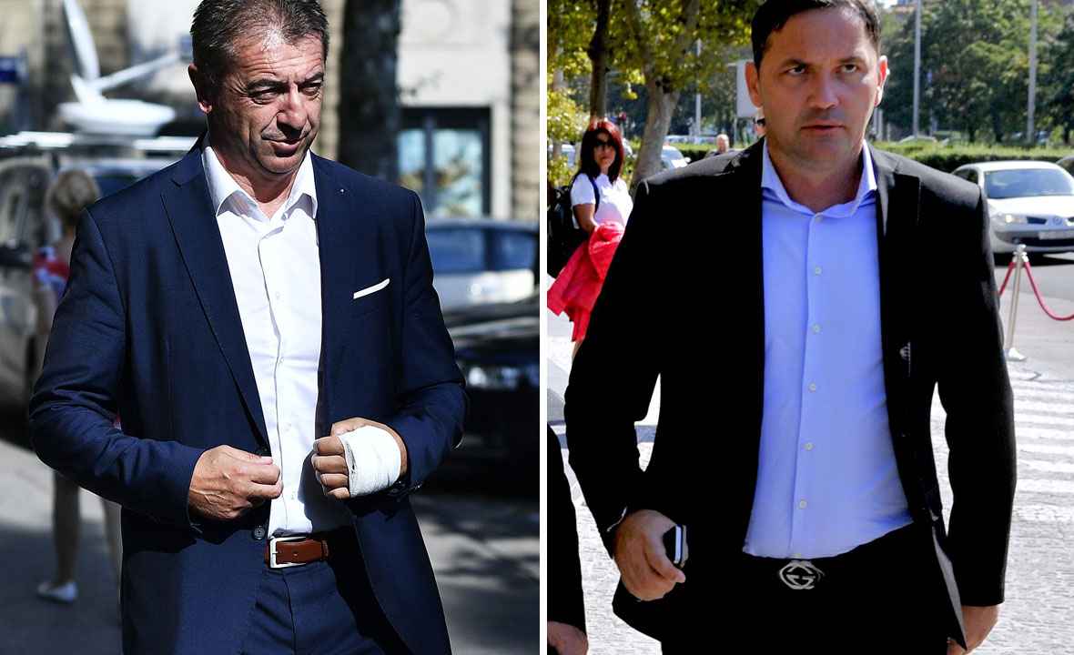 Darko Milinović (lijevo) i Marijan Kustić (desno)