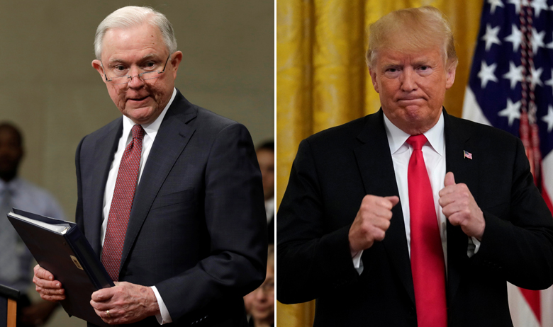 Jeff Sessions i Donald Trump