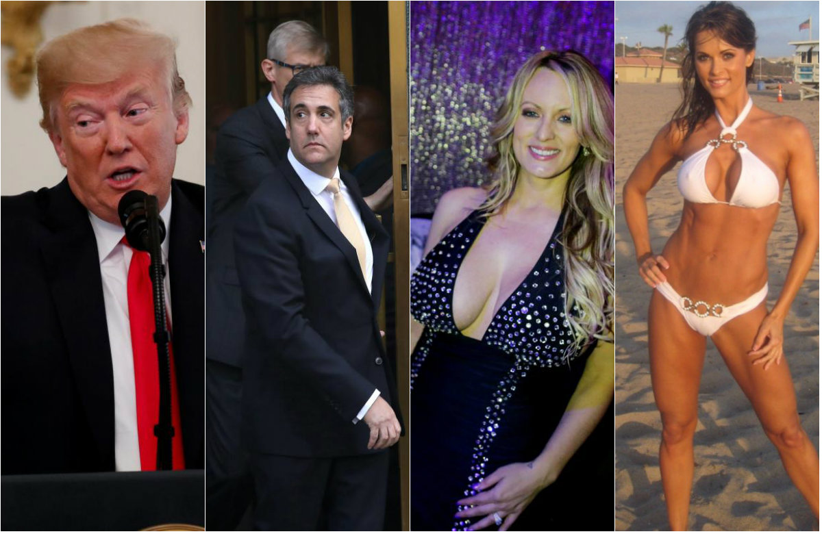 Donald Trump, Michael Cohen, Stormy Daniels, Karen McDougal