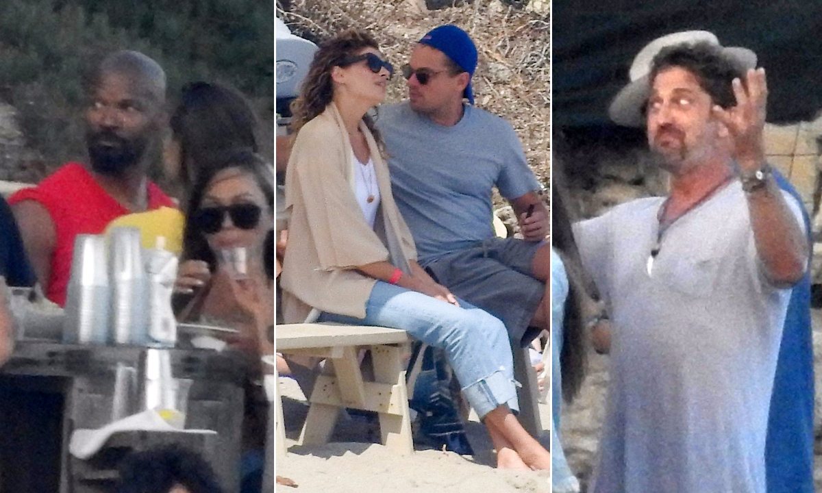 Jamie Foxf, Leonardo DiCaprio i Gerard Butler