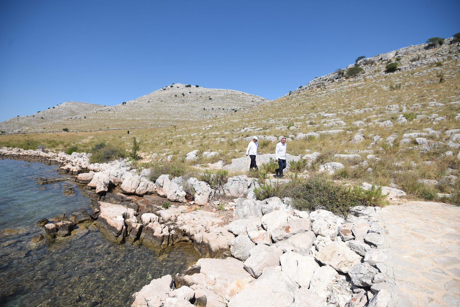 Frane Lučić posjetio je u ponedjeljak Kornat sa svojim odvjetnikom Šimom Savićem