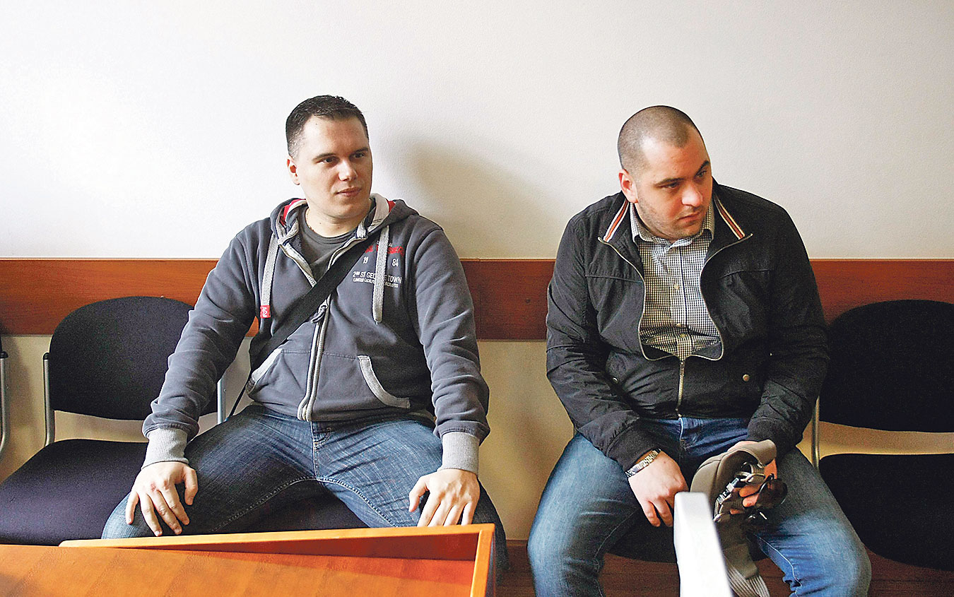 Optuženi dvojac na sudu je pažljivo slušao iskaz oštećenog Marina G.