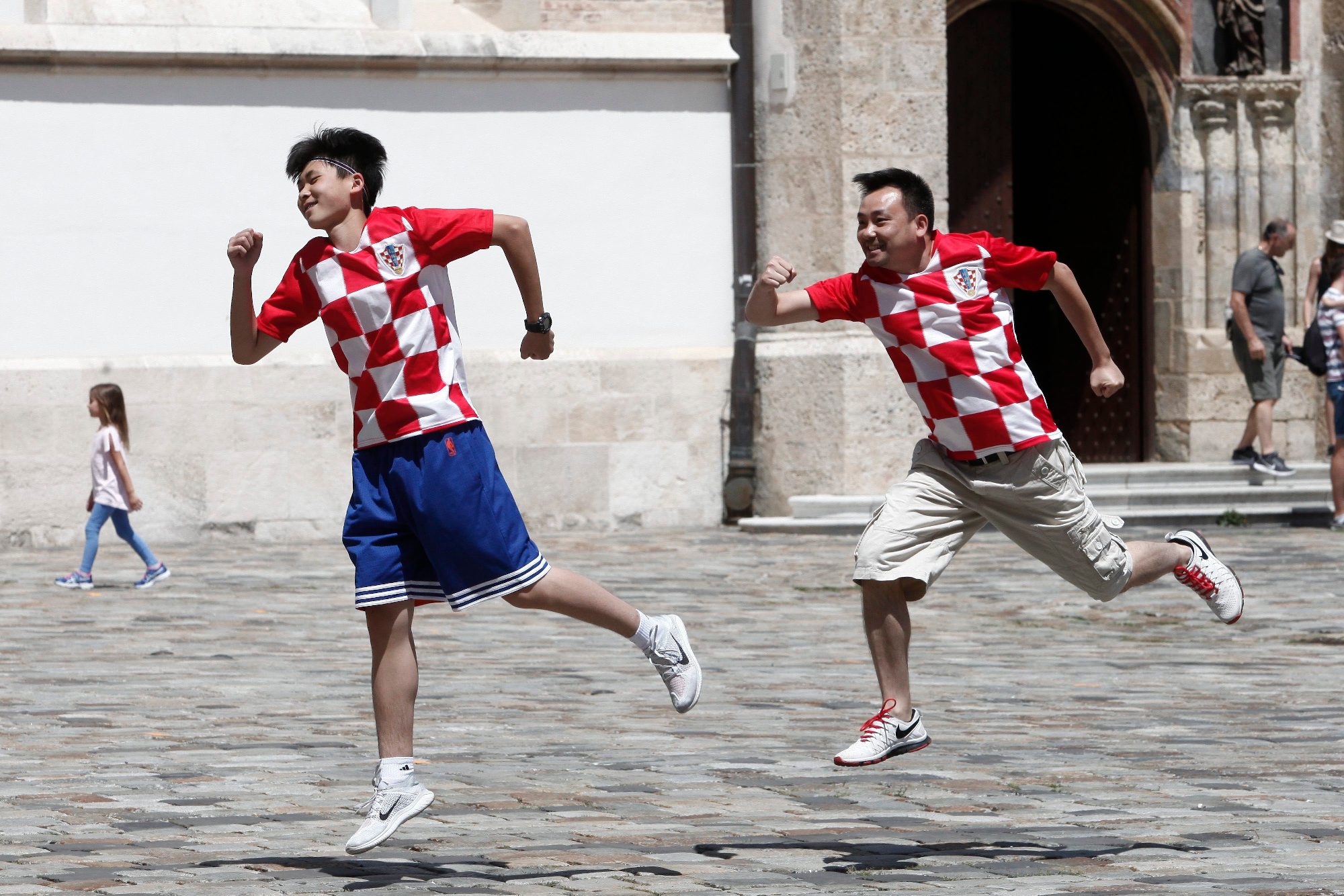 Kineski turisti u hrvatskim dresovima