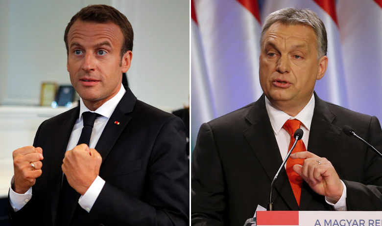 Emmanuel Macron i Viktor Orban