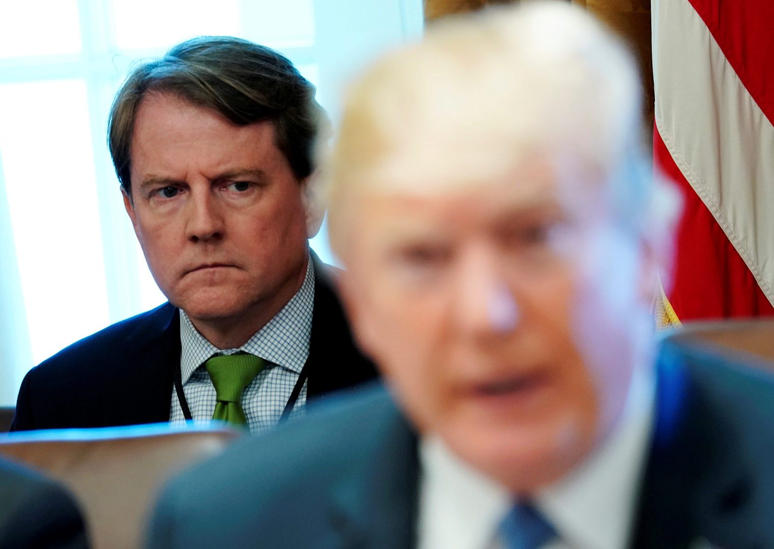 Don McGahn iza Donalda Trumpa