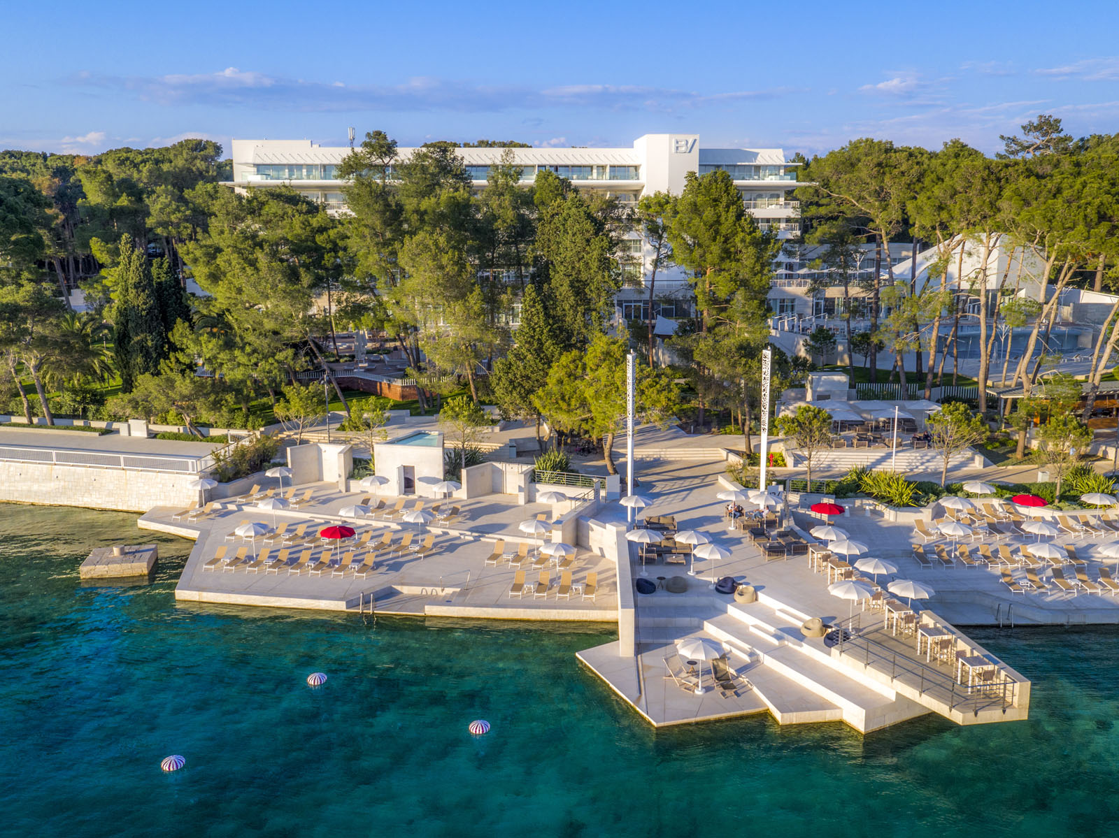 Hotel Bellevue, projekcija