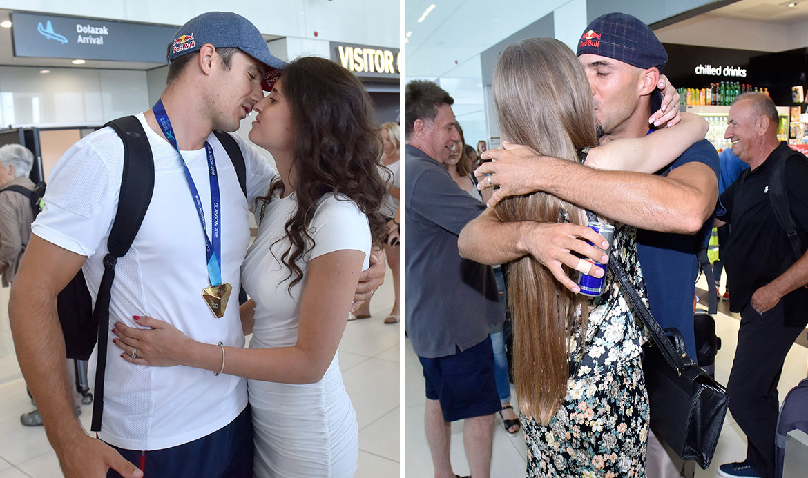 Valent i supruga Antonela; Martin i supruga Manuela