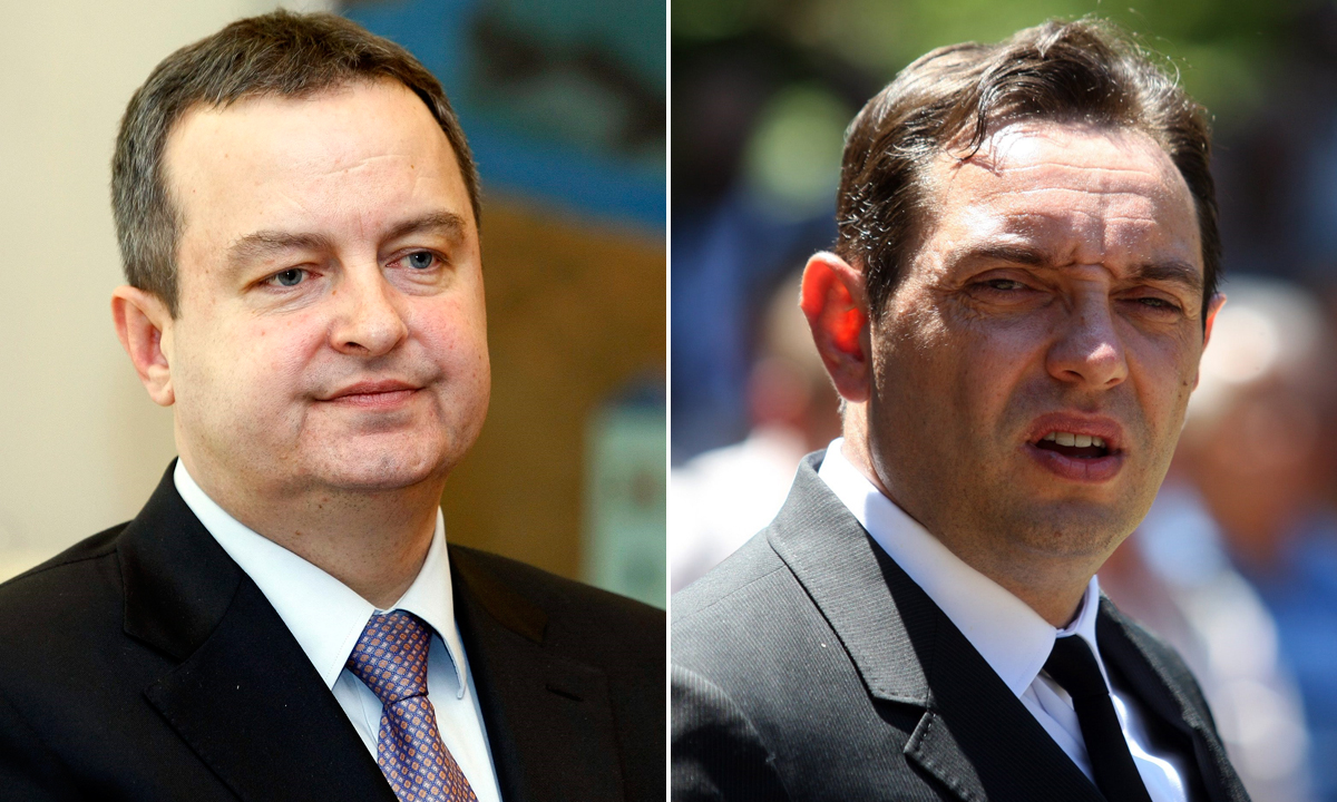 Ivica Dačić i Aleksandar Vulin