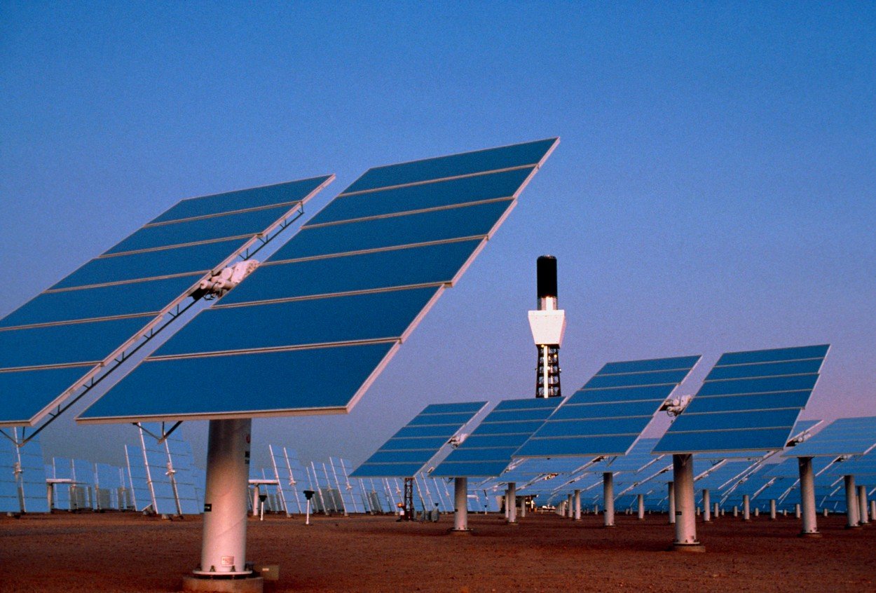 Solarni panel u Barstowu, Kalifornija