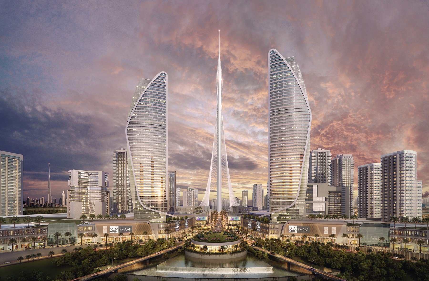 The Tower at the Dubai Creek, ilustracija