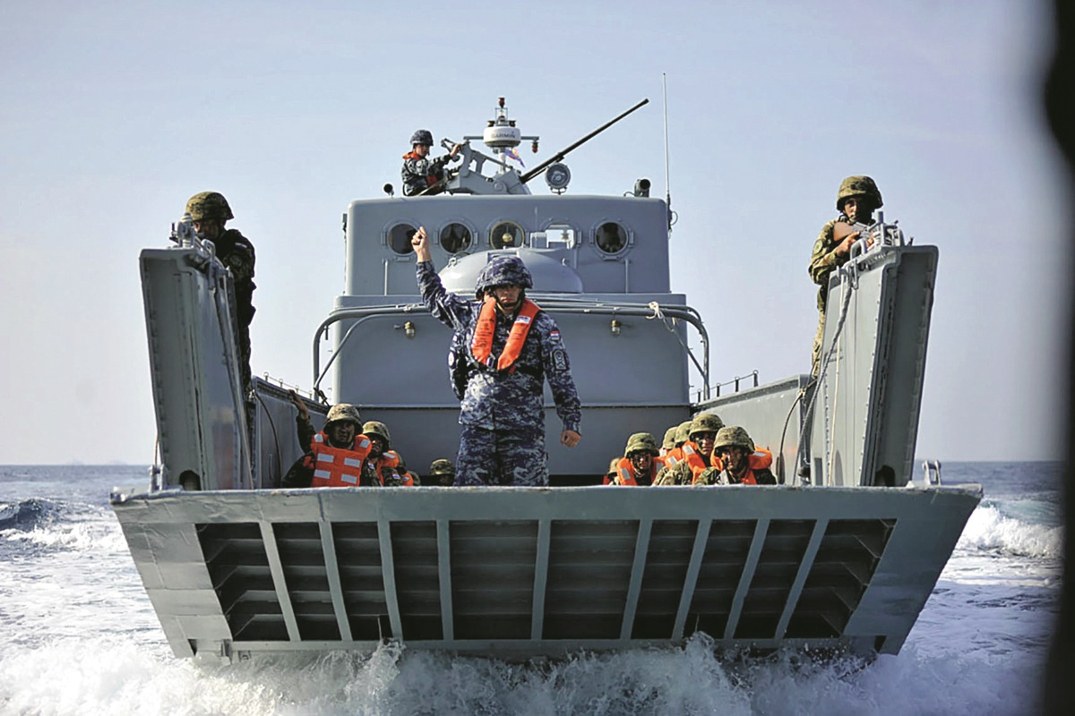 Prvi svečani postroj Satnije mornaričko-desantnog pješaštva