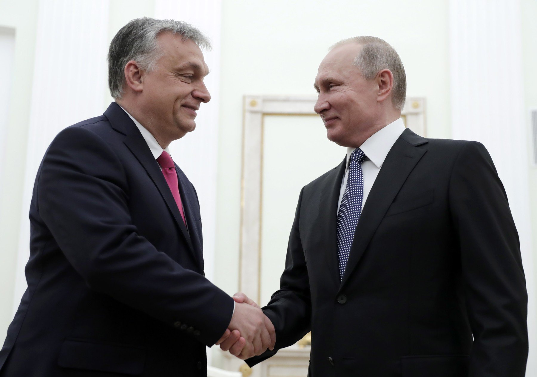Mađarski premijer Viktor Orbán i ruski predsjednik Vladimir Putin