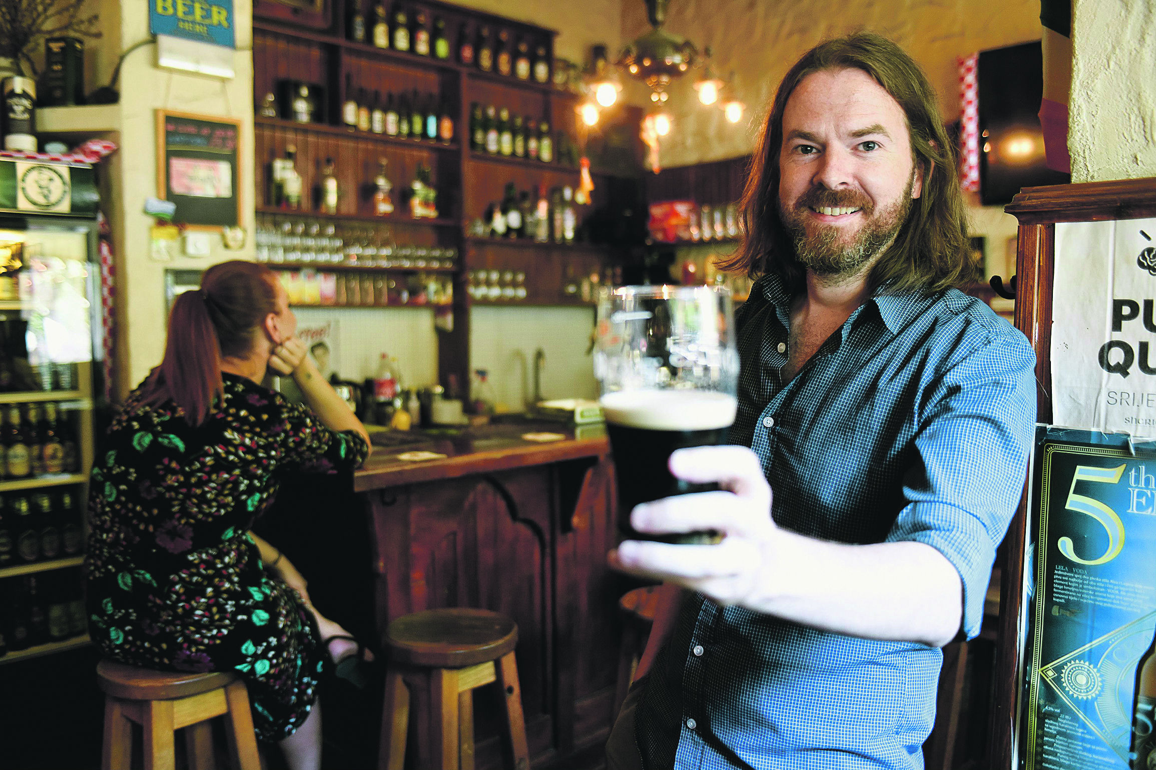 Adrian Sheridan vlasnik je irskog puba Sheridan's Irish Pub