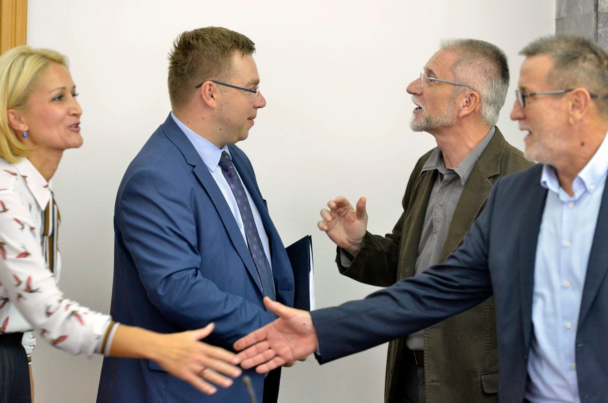 Marko Pavić i Krešimir Sever (prije godinu dana)