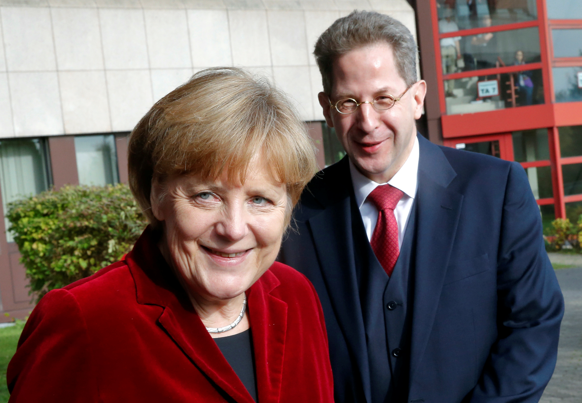 Angela Merkel i Hans-Georg Maassen