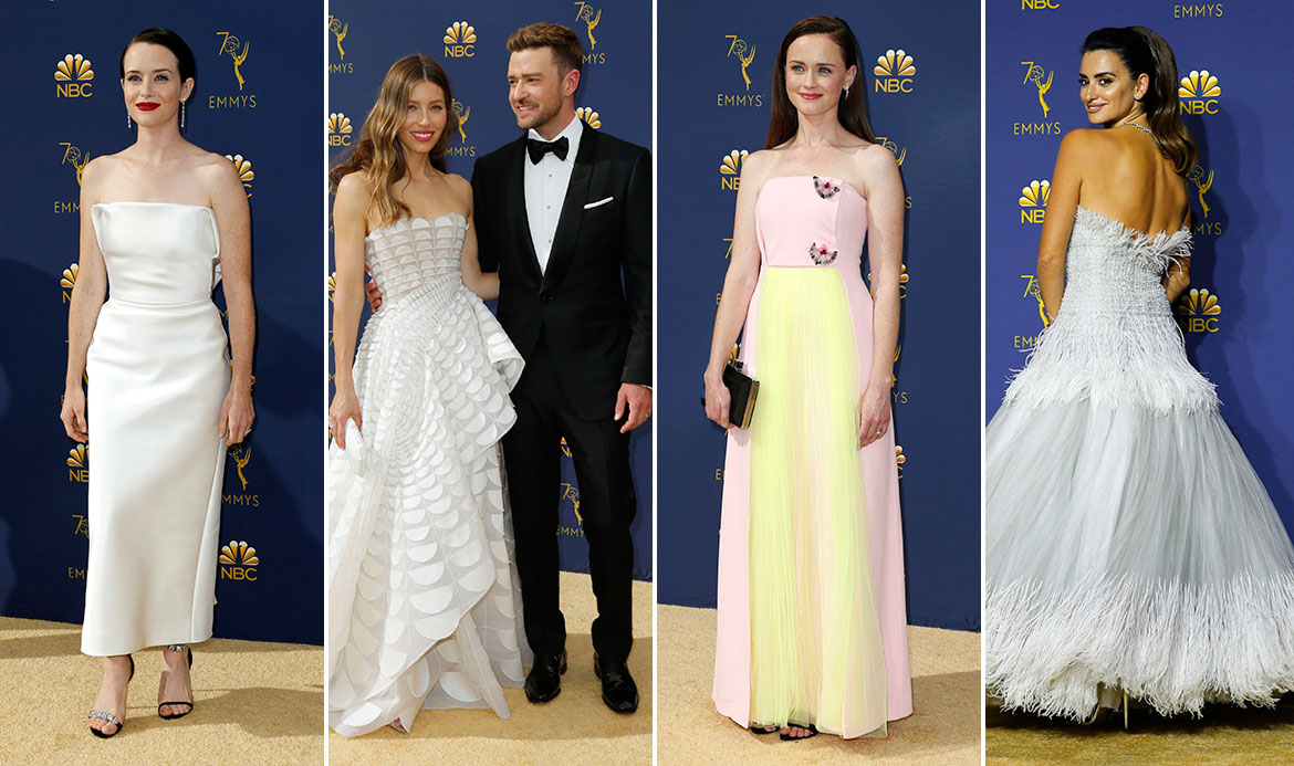 Claire Foy, Jessica Biel i Justin Timberlake, Alexis Bledel, Penélope Cruz