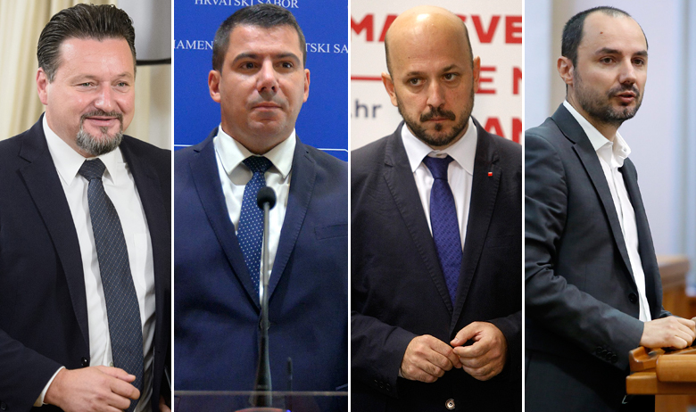 Lovro Kuščević, Nikola Grmoja, Gordan Maras, Boris Milošević