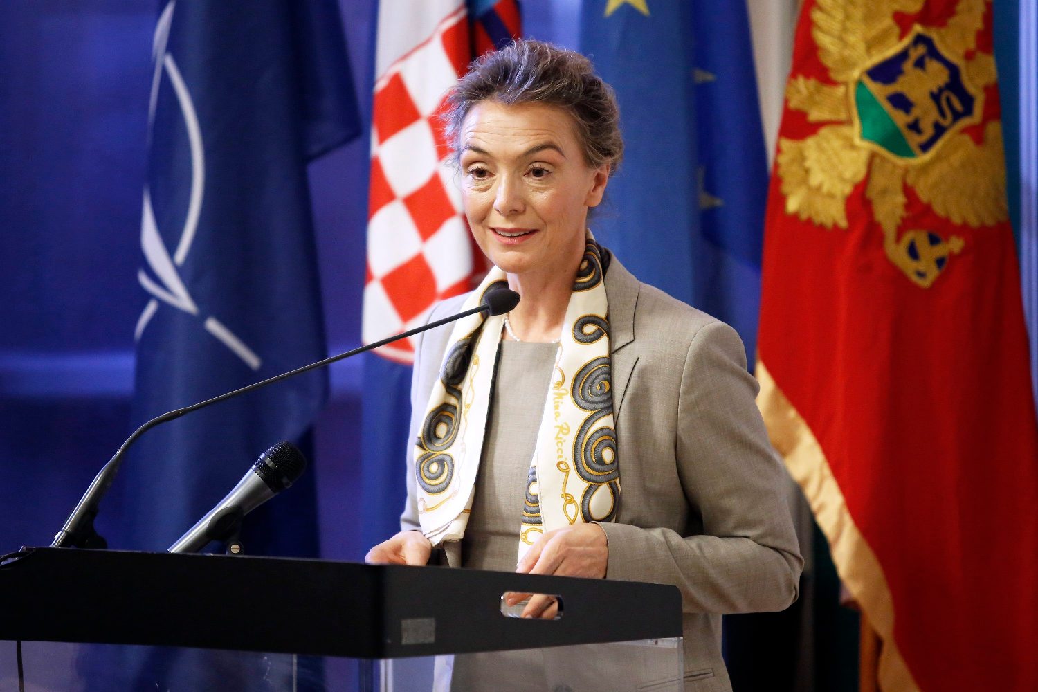 Croatia's Foreign and European Affairs Minister Marija Burić Pejčinović