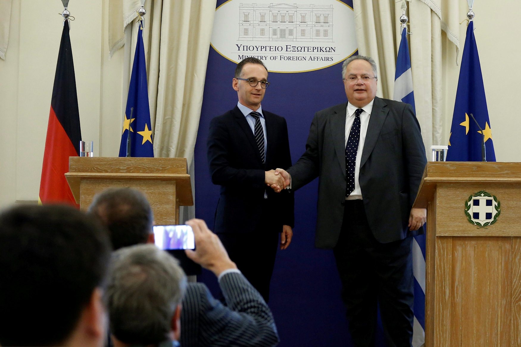 Heiko Maas i Nikos Kotzias 