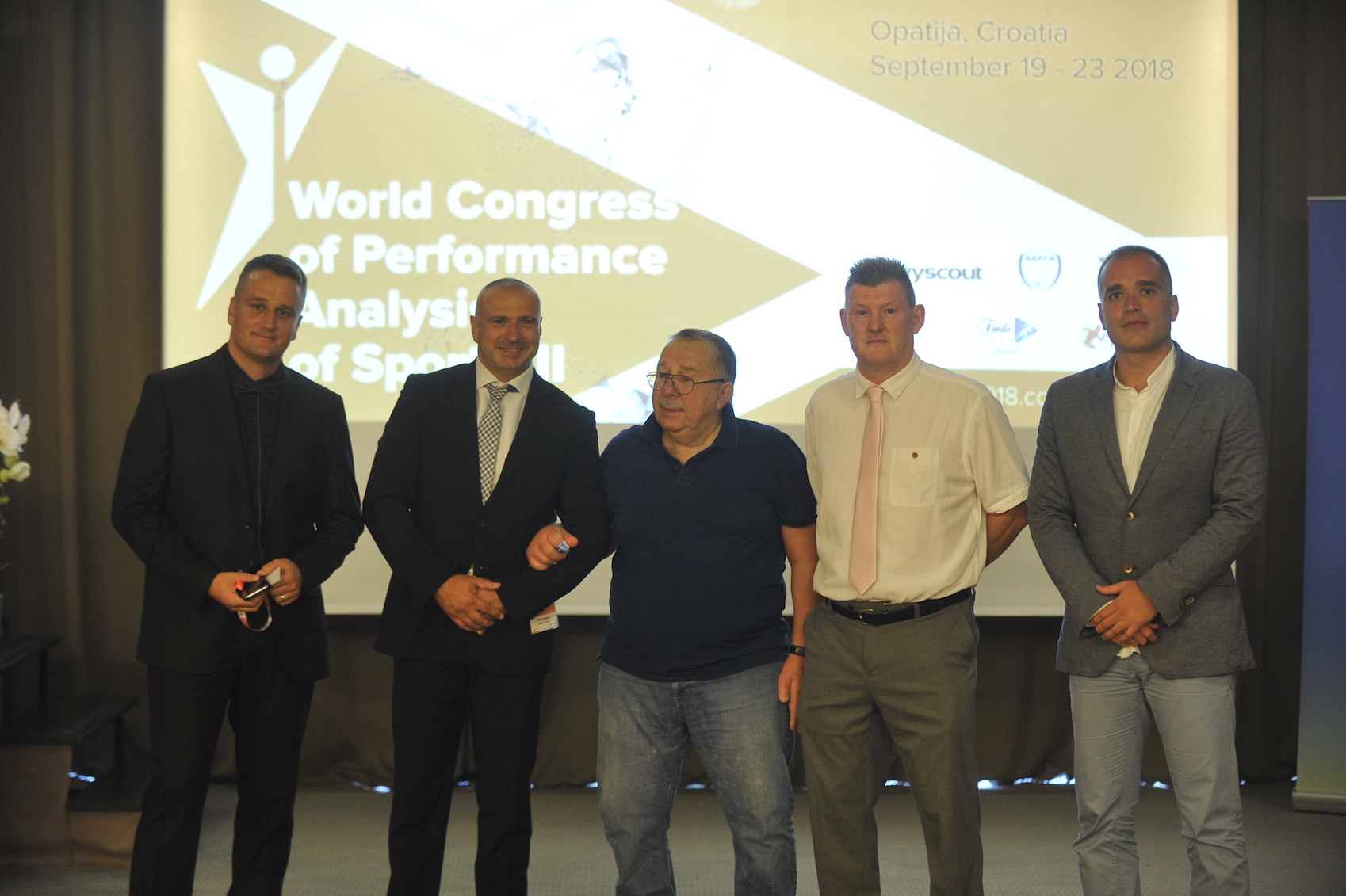 Goran Sporiš, Tomislav Krističević, Mike Hughes, Nic James i Stevo Popović