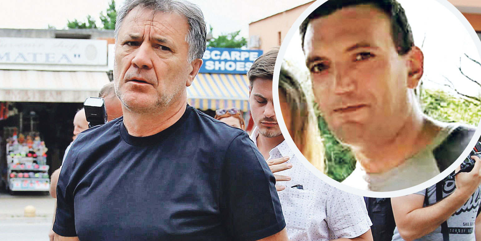 Zdravko Mamić (lijevo) i Franjo Varga ( u krugu)