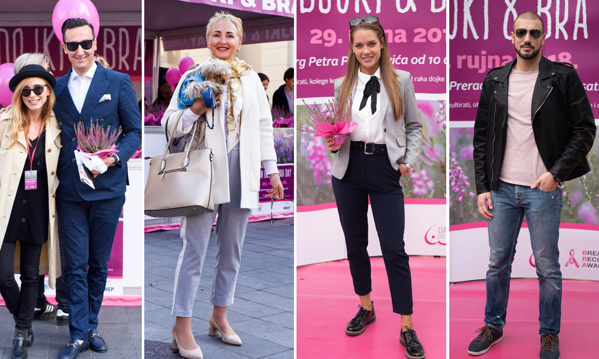 S lijeva na desno: Iva Šulentić i Tomislav Madžar, Ankica Dobrić, Mia Pojatina, Andro Anzulović