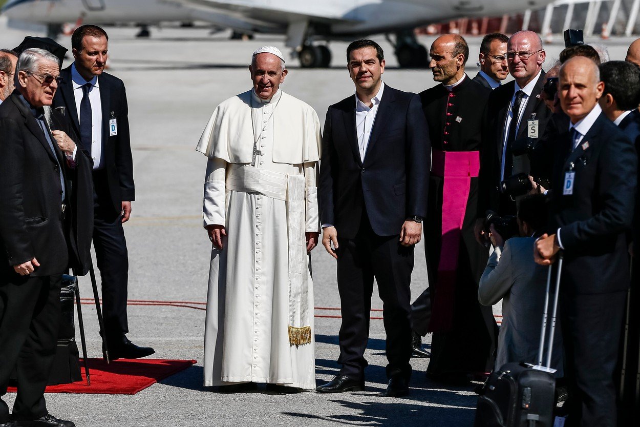 papa Franjo i grčki premijer Aleksis Cipras