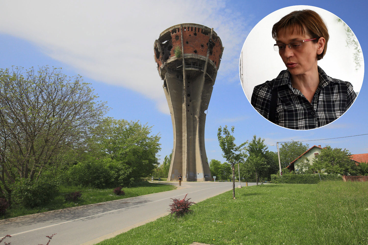 profesorica Ljiljana Radobuljac (u krugu)