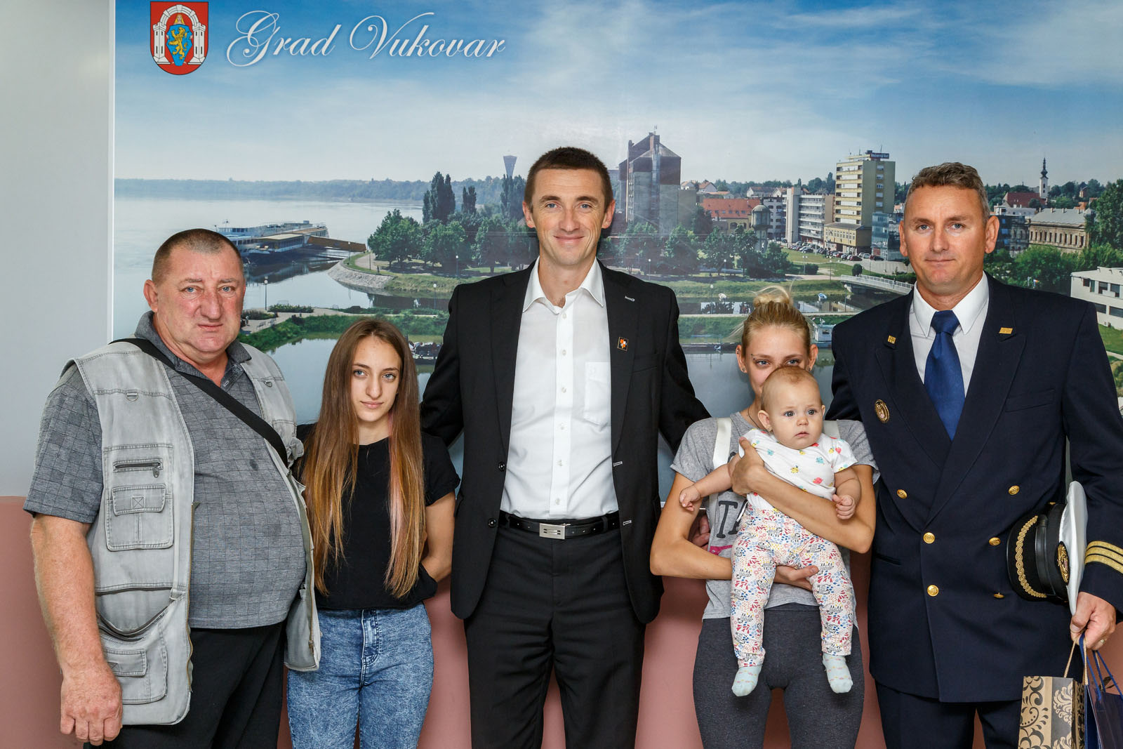 Ivan Kell (lijevo), Ivan Penava (u sredini), Stipe Mornar (desno)