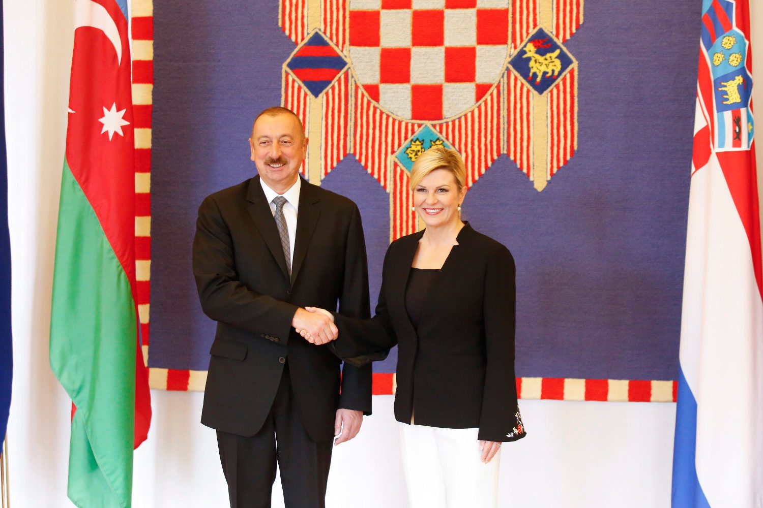 lham Aliyev, Kolinda Grabar Kitarović