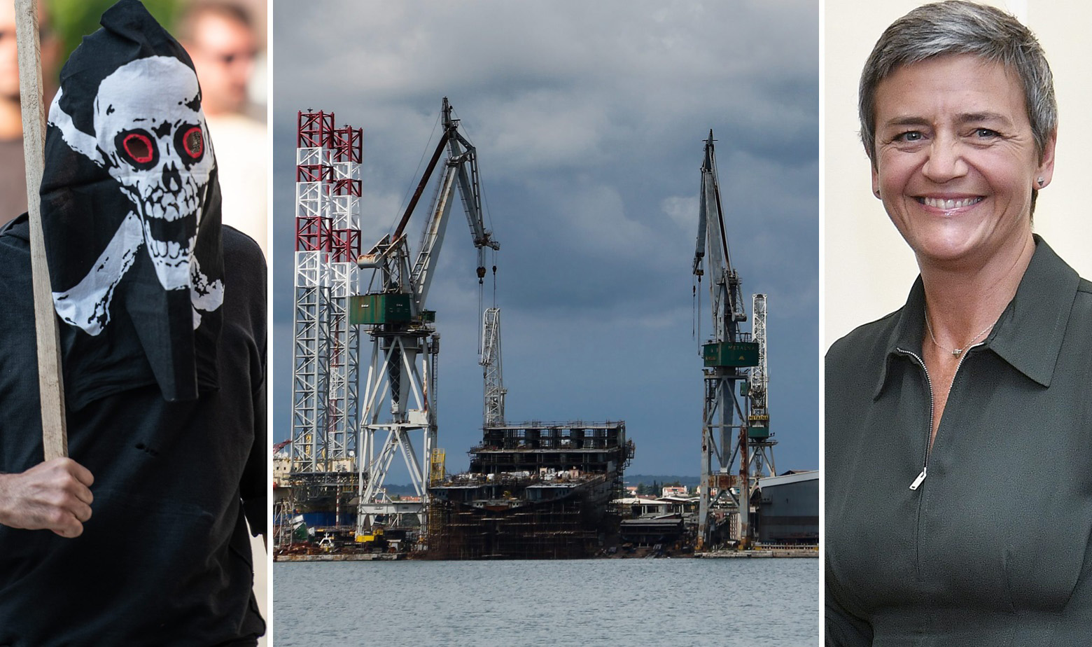 Radnici Uljanika u štrajku, brodogradilište u Puli i Margarethe Vestager, povjernica EK za tržišno natjecanje