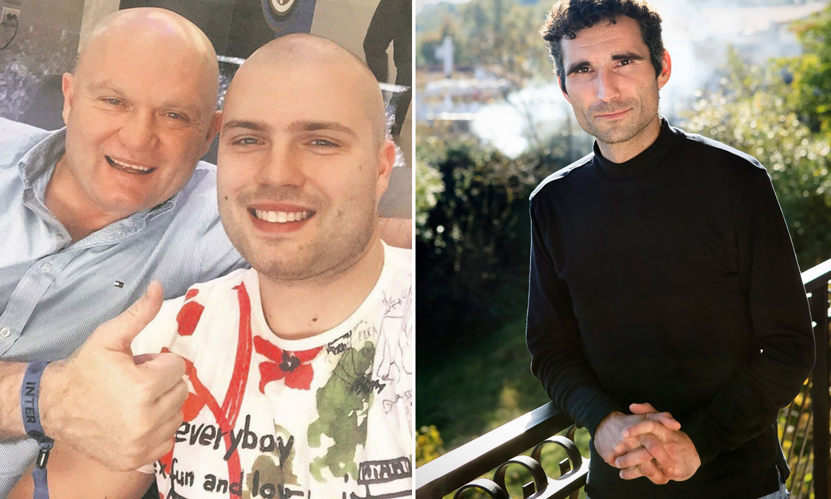 Mladen i David Kruljac (lijevo), Huanito Luksetić (desno)