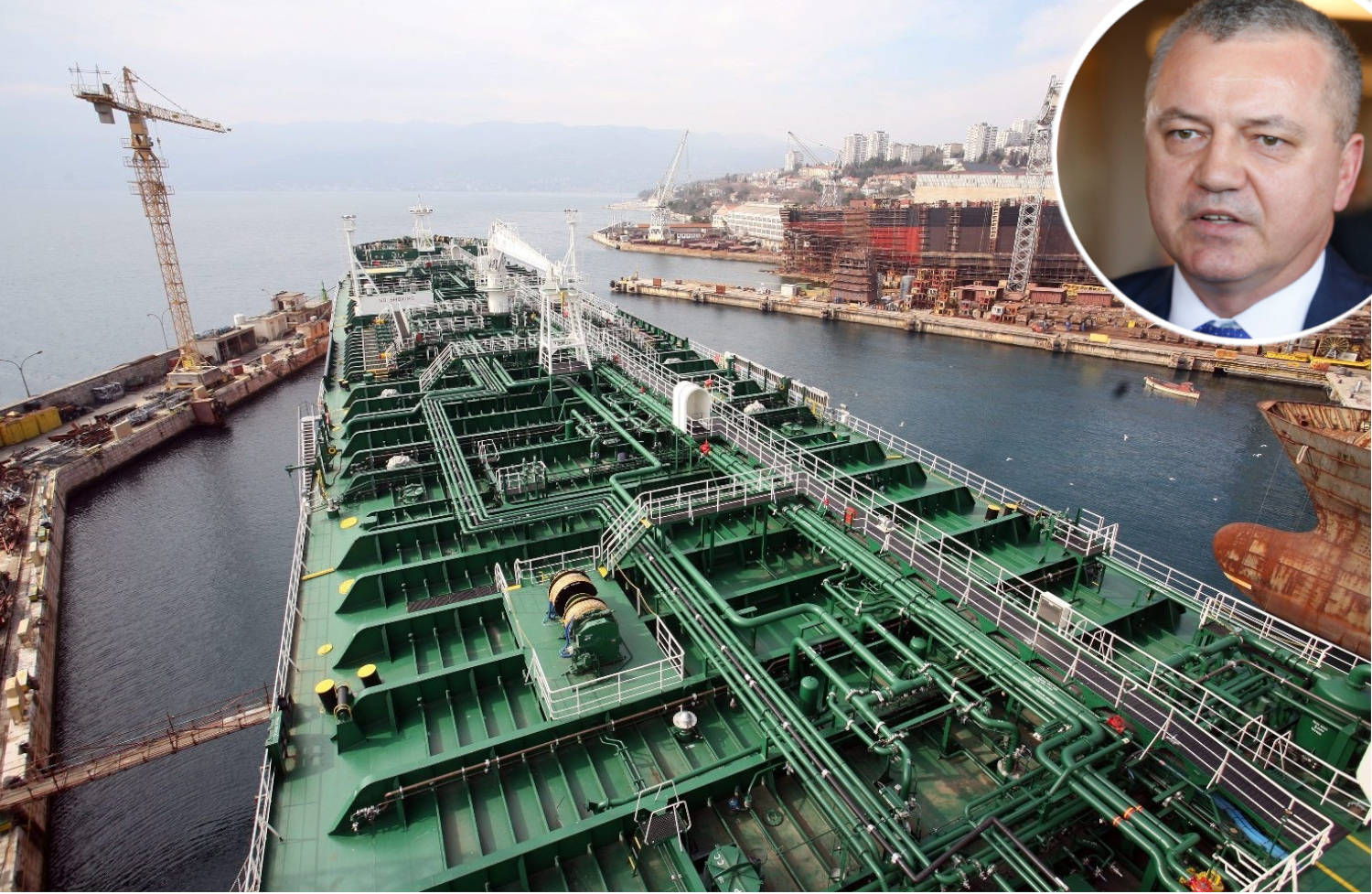 Tanker Pomer za Uljanik Plovidbu i Darko Horvat u krugu