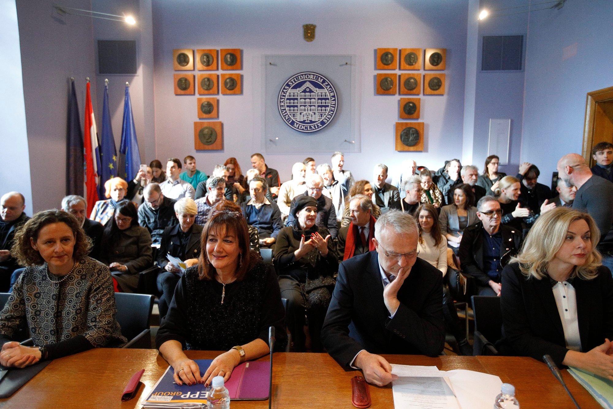 Nina Obuljen Koržinek, Dubravka Šuica, Jozo Radoš i Željana Zovko