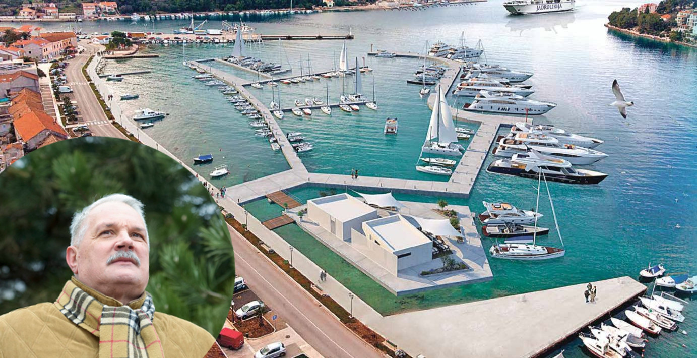 Branko Šegon, nekadašnji pomoćnik ministra financija Slavka Linića u SDP-ovoj vladi, sada poduzetnik koji planira izgraditi marinu na Korčuli
