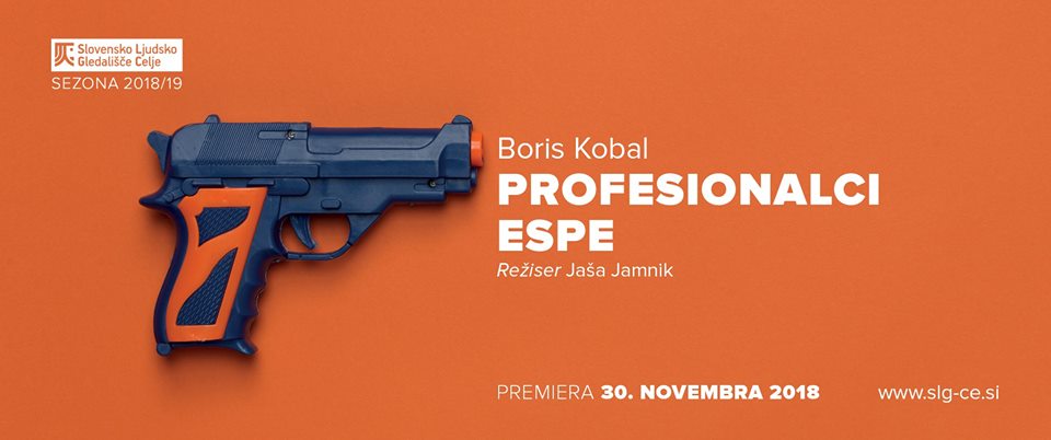 Plakat predstave 'Profesionalci'