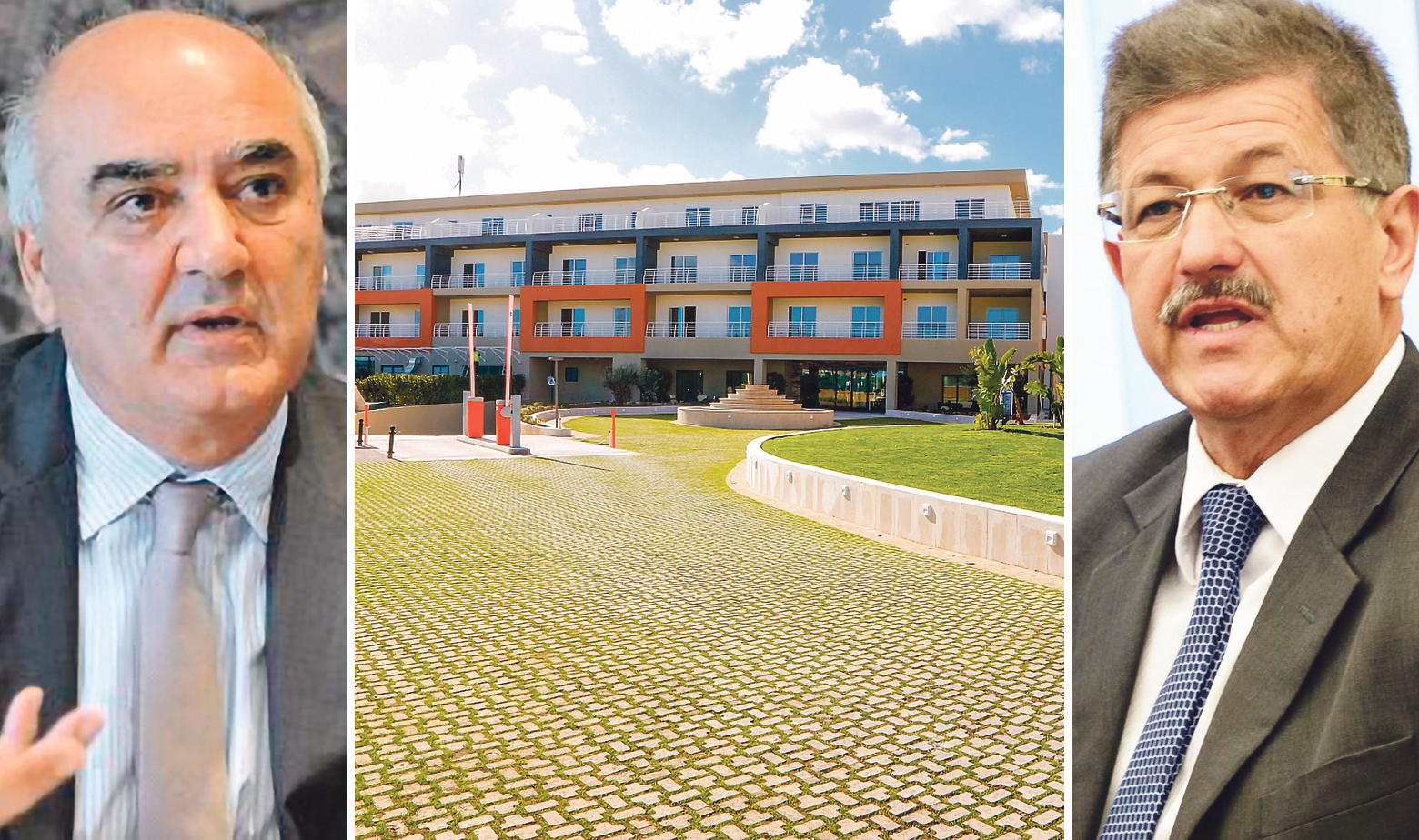 Slijeva na desno: Angelo Xuereb, vlasnik tvrtke AX Holding, projekt te kompanije na Malti i gradonačelnik Opatije Ivo Dujmić