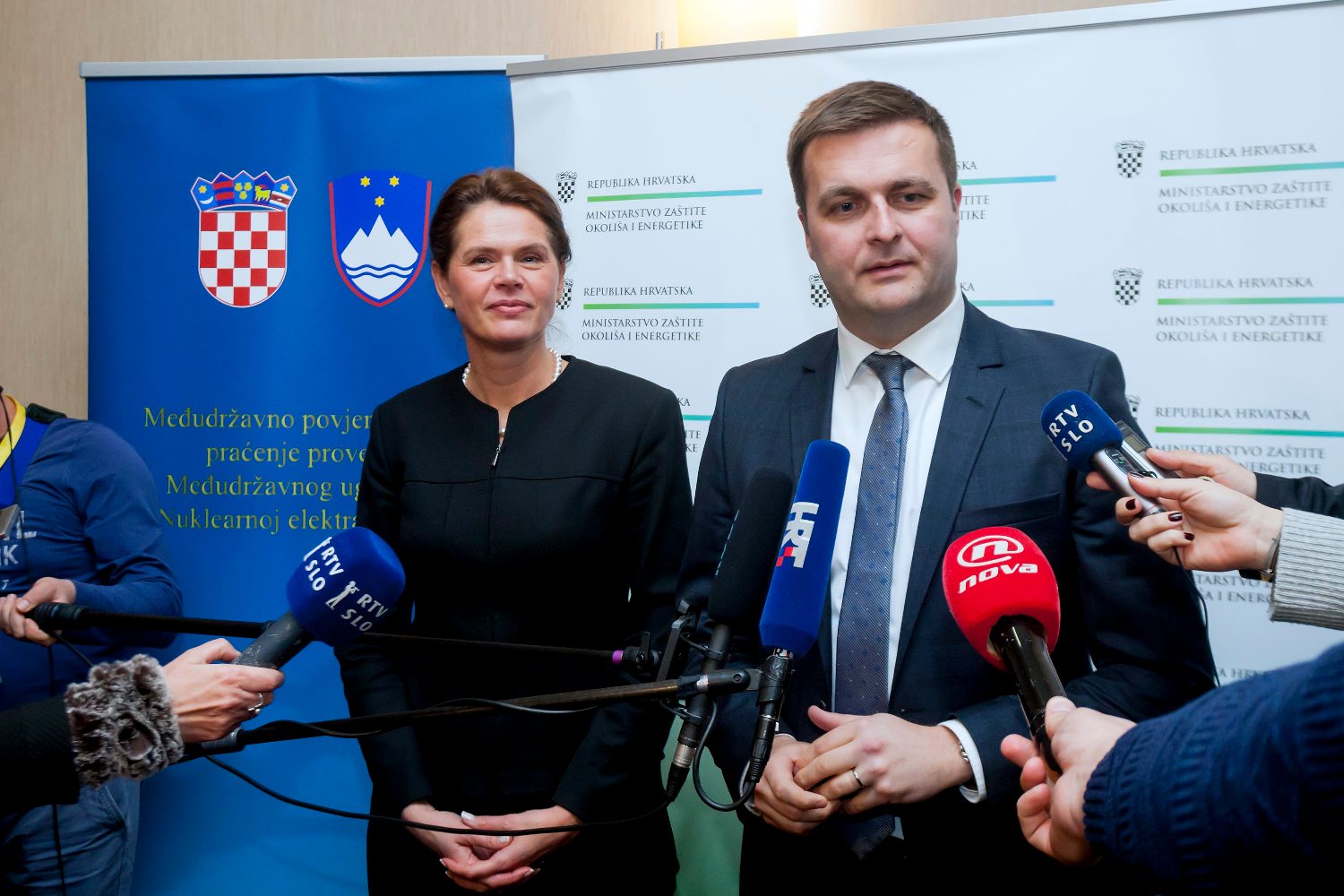 Alenka Bratušek i Tomislav Ćorić