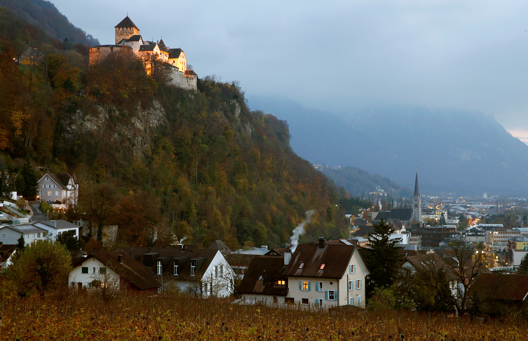 Vaduz, glavni grad Lihtenštajna