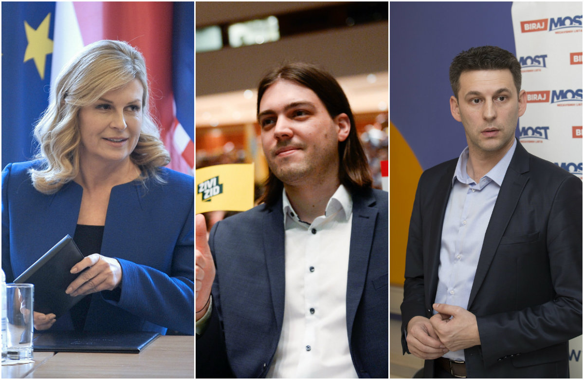 Kolinda Grabar-Kitarović, Ivan Vilibor Sinčić, Božo Petrov