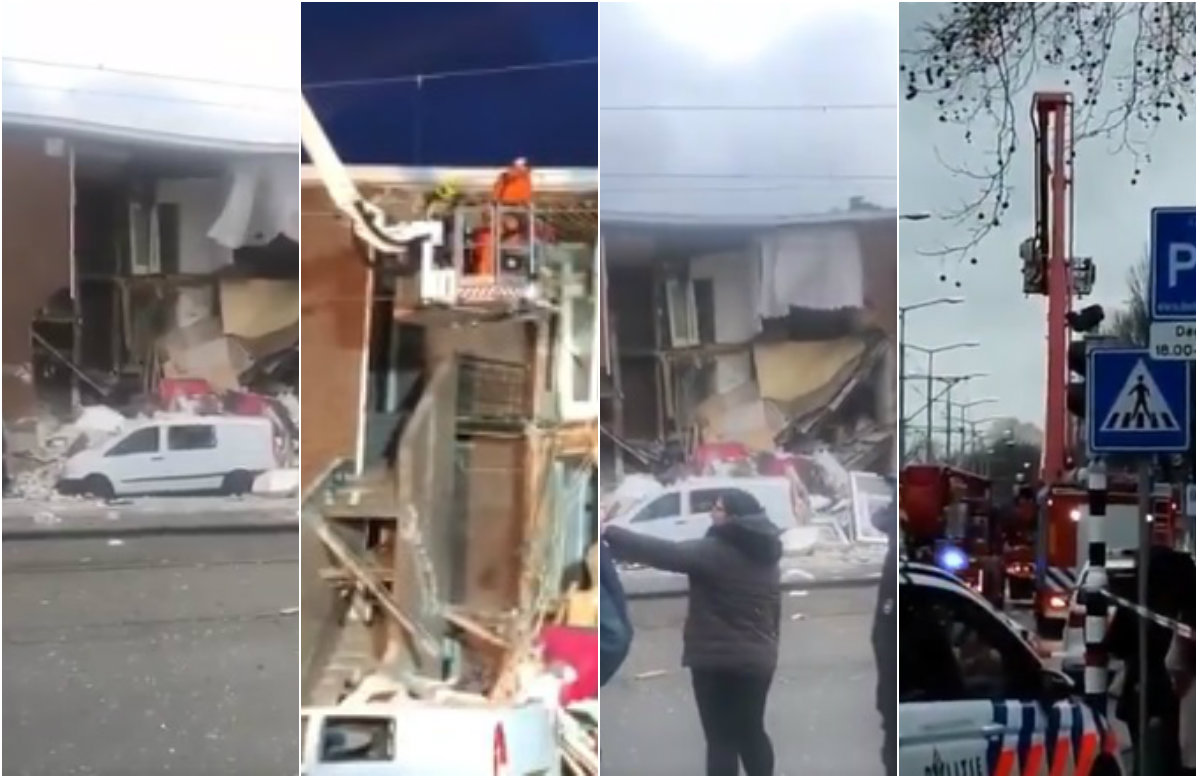 Eksoplozija i urušavanje zgrade u Haagu