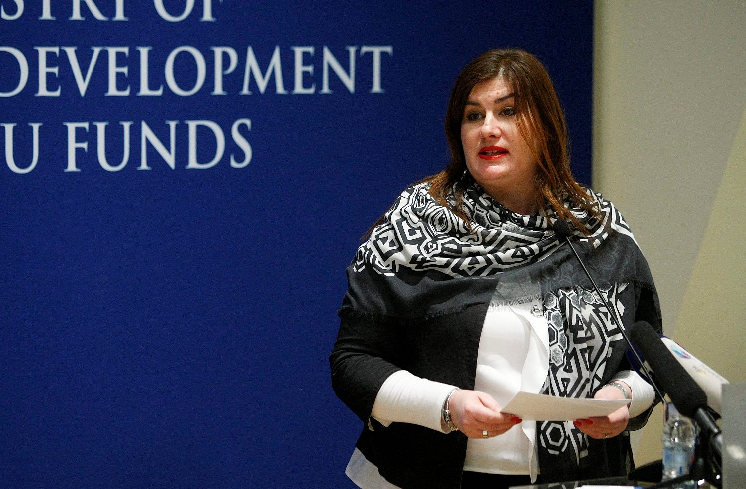 Minister of Regional Development and EU funds Gabrijela Žalac