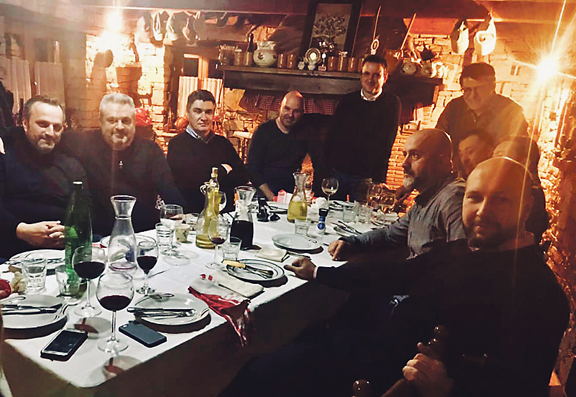 Slike s druženja objavio je na svom Facebooku Željko Jovanović