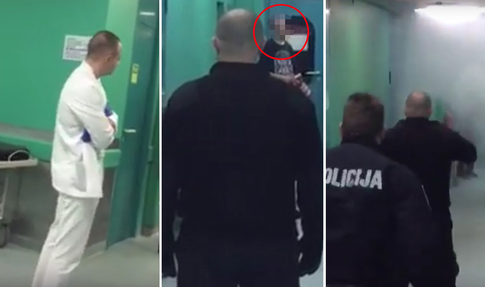 Divljanje pacijenta u KB Dubrava