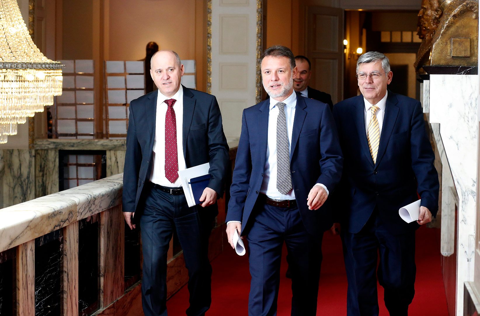 Branko Bačić, Gordan Jandroković i Željko Reiner